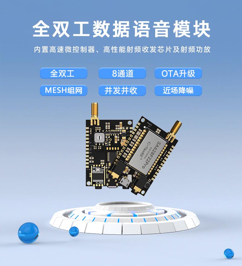 思為無(wú)線全雙工對(duì)講模塊